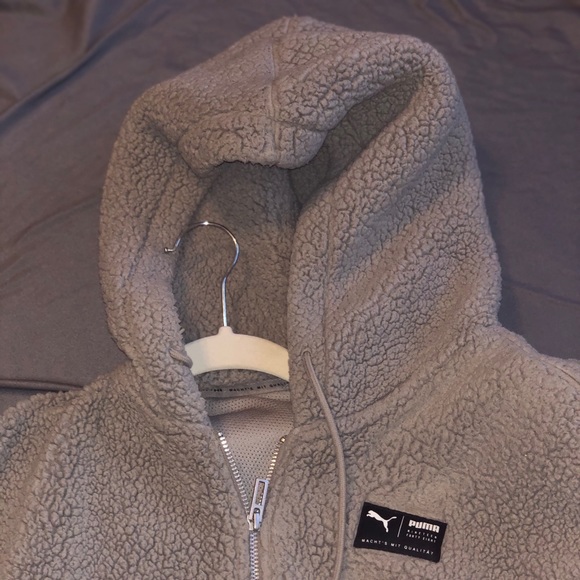 Puma sherpa hoodie - Picture 2 of 4